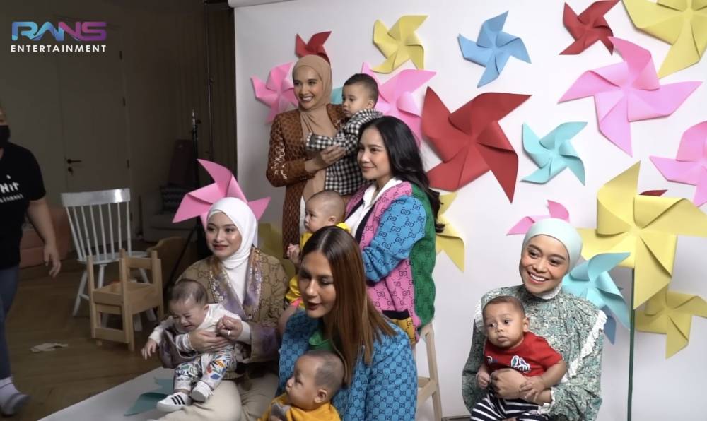 momen Rayyanza dan gengnya pemotretan (youtube.com/RANS Entertainment)