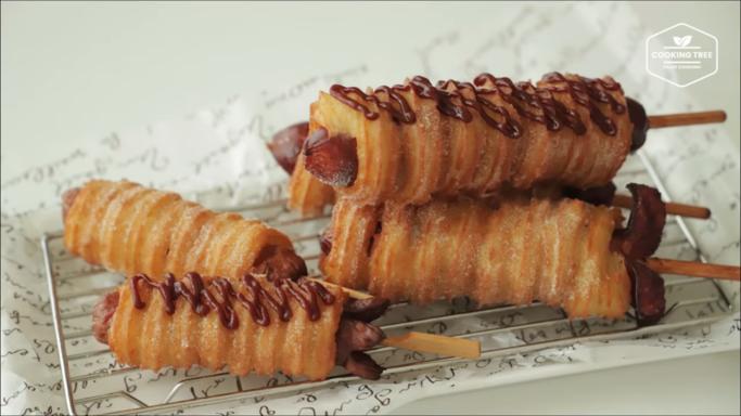Resep Churros Corn Dog, Camilan Simpel ala Street Food Korea
