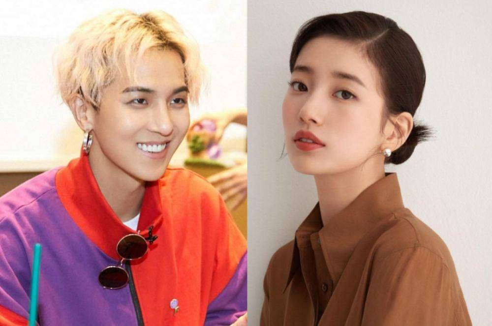 Mino WINNER dan Bae Suzy (facebook.com/officialYGWINNER | instagram.com/skuukzky)