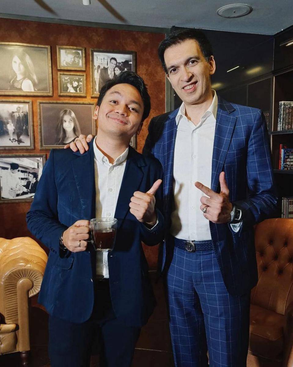 Manoj Punjabi dan Calvin Jeremy (instagram.com/calvinjeremy)