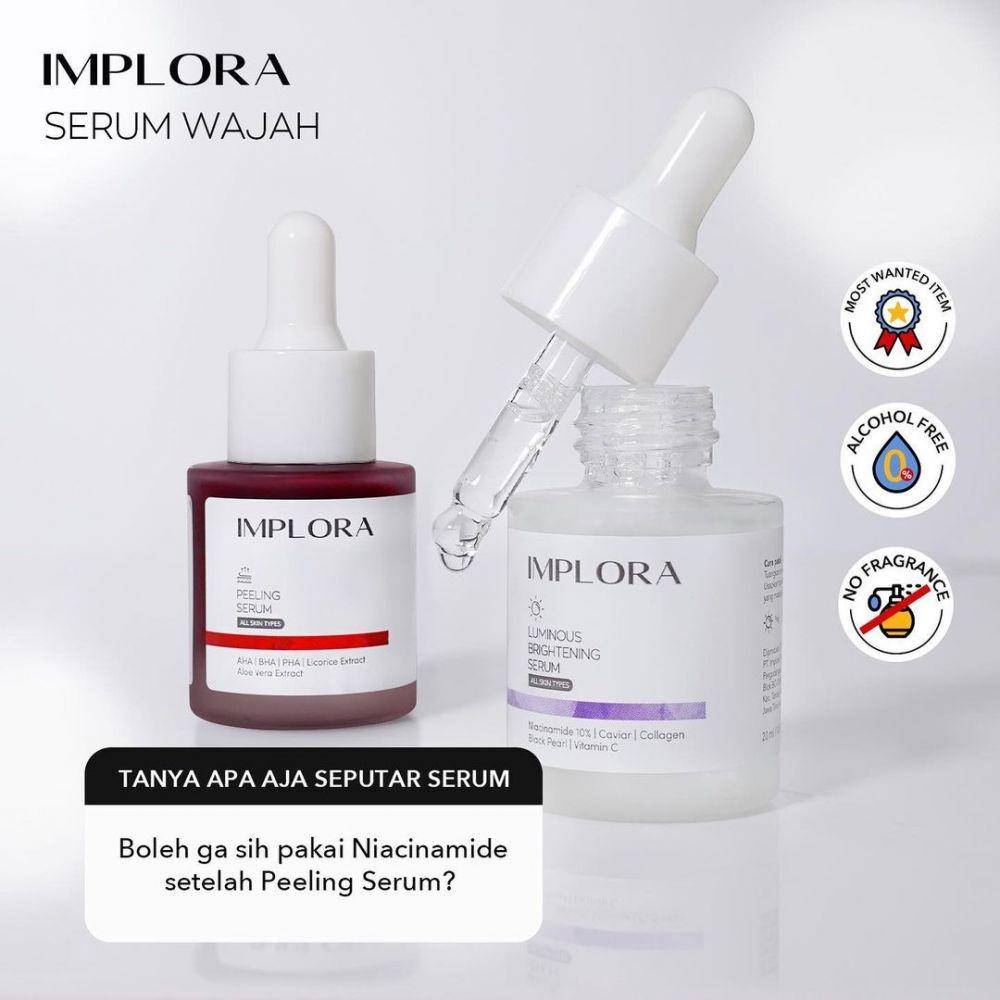 Implora Peeling Serum (instagram.com/imploracosmetics)