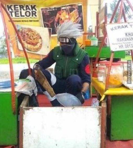 outfit penjual kelewat modis (1cak.com)