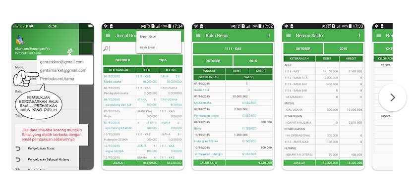 Aplikasi Akuntansi Keuangan (Google Playstore)
