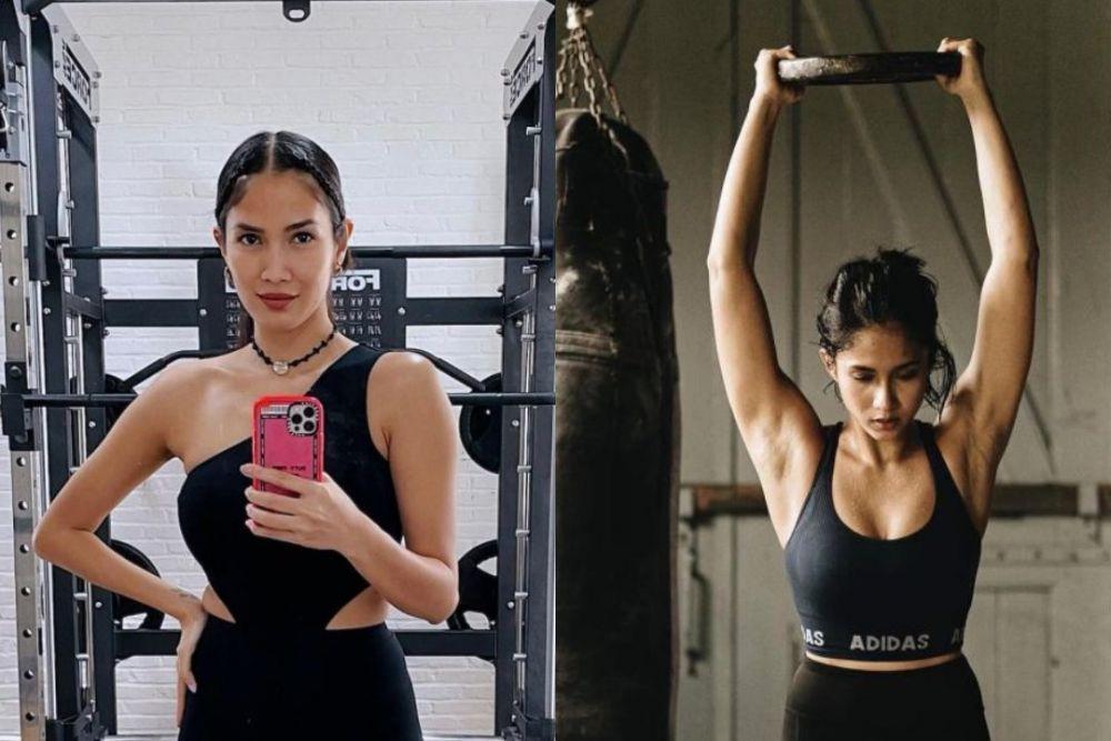 10 Adu Kece Aghniny Haque Vs Aulia Sarah saat Olahraga, Bugar Abis!