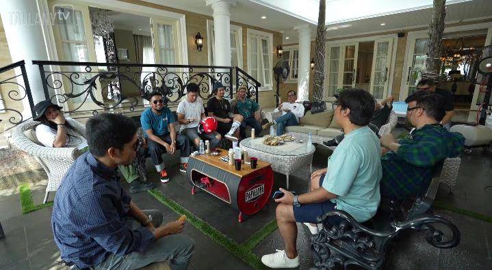 momen halalbihalal geng motor The Prediksi (youtube.com/Taulany TV)