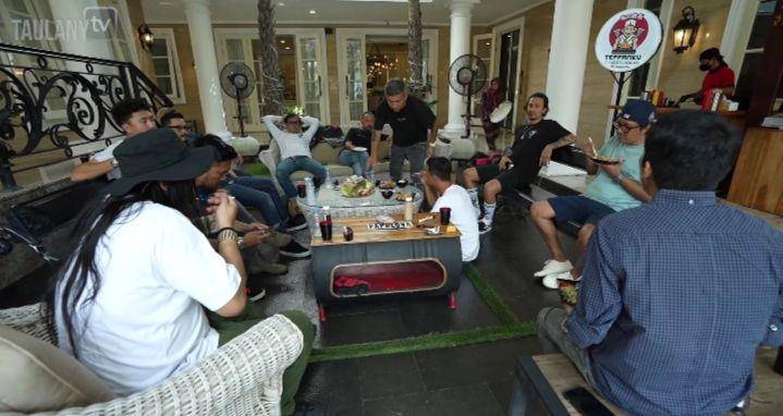 momen halalbihalal geng motor The Prediksi (youtube.com/Taulany TV)