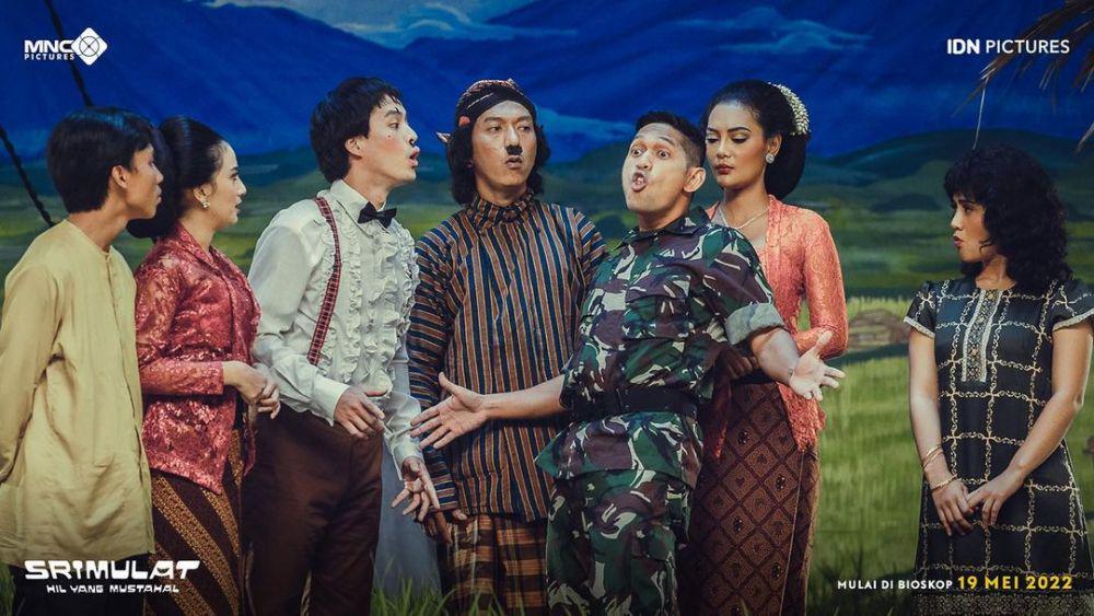 9 Potret Penampilan Pemain Film Srimulat: Hil yang Mustahal