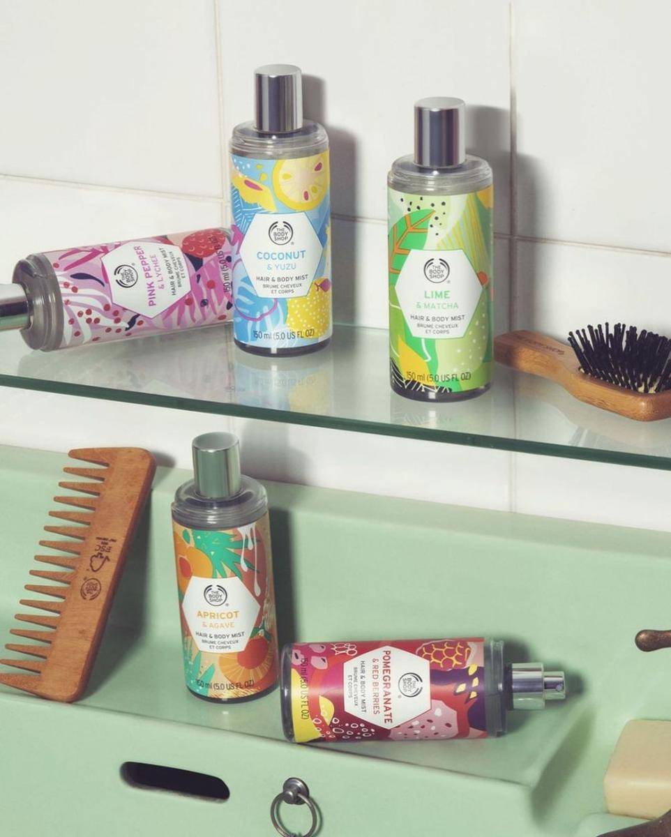 The Body Shop Hair & Body Mist  (instagram.com/thebodyshopindo)