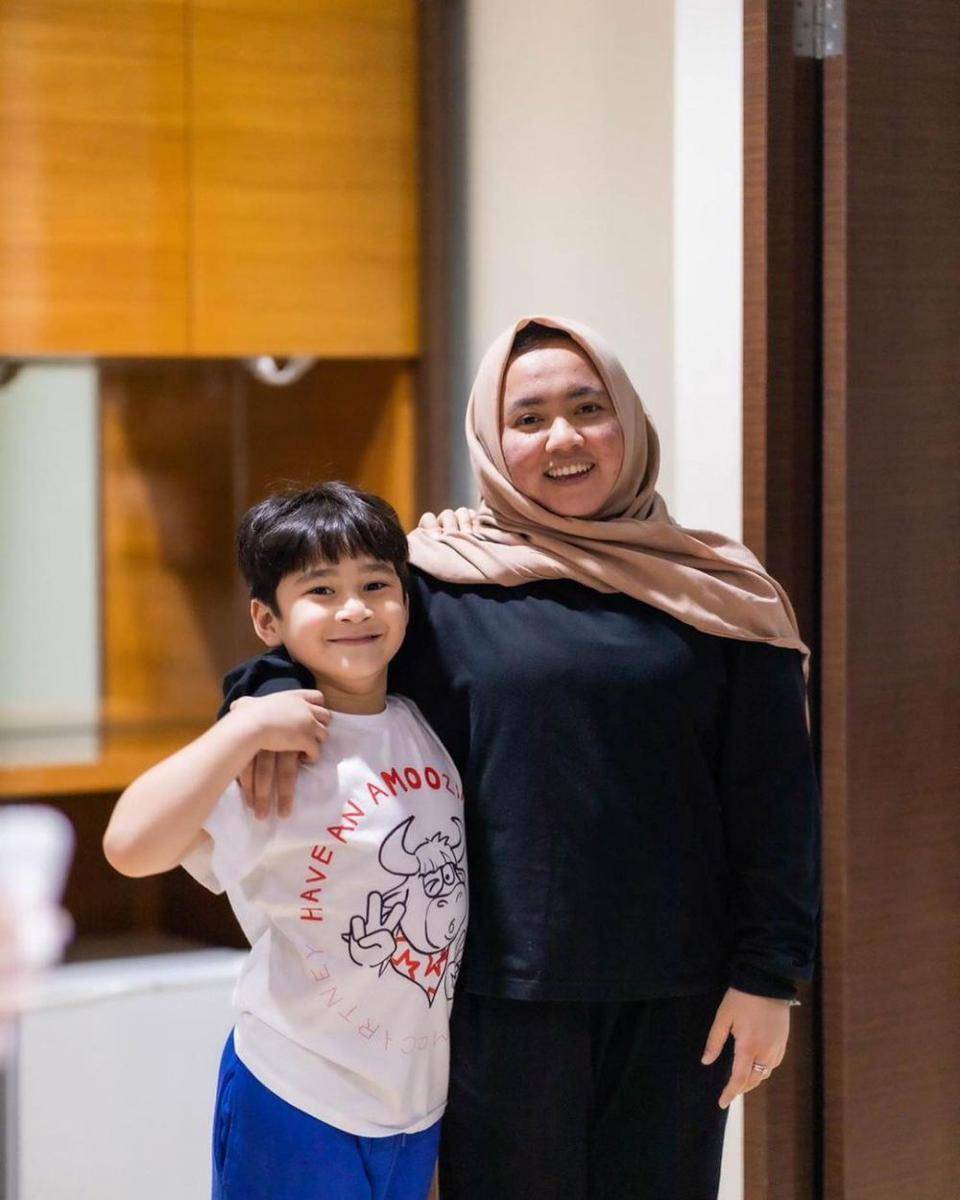 Shela Lala dan Rafathar (instagram.com/shela_lala96)