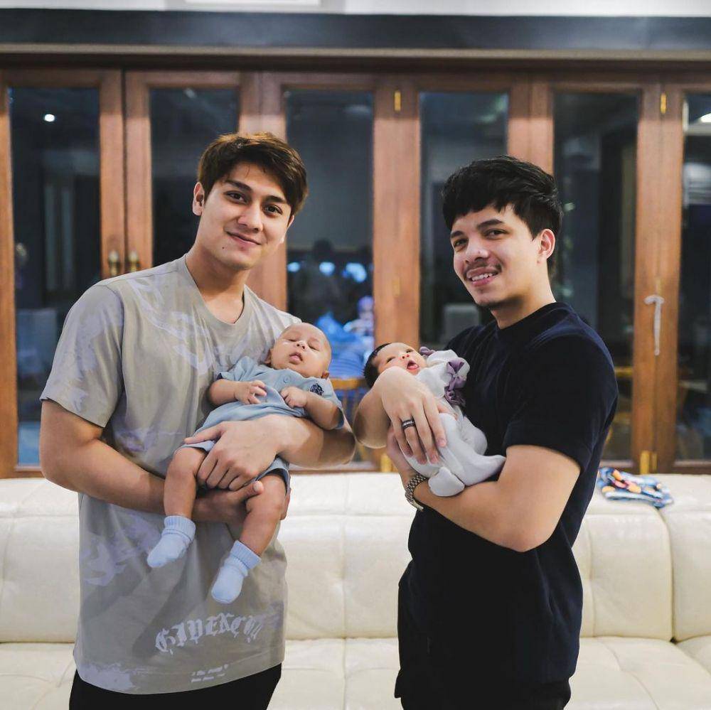 potret artis dan buah hati (instagram.com/rizkybillar)