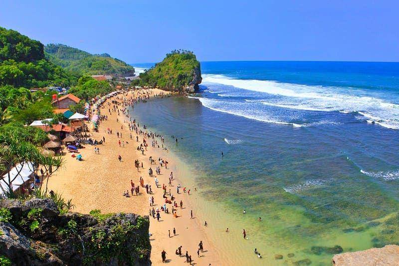 potret Pantai Indrayanti (instagram.com/Joglowisata)