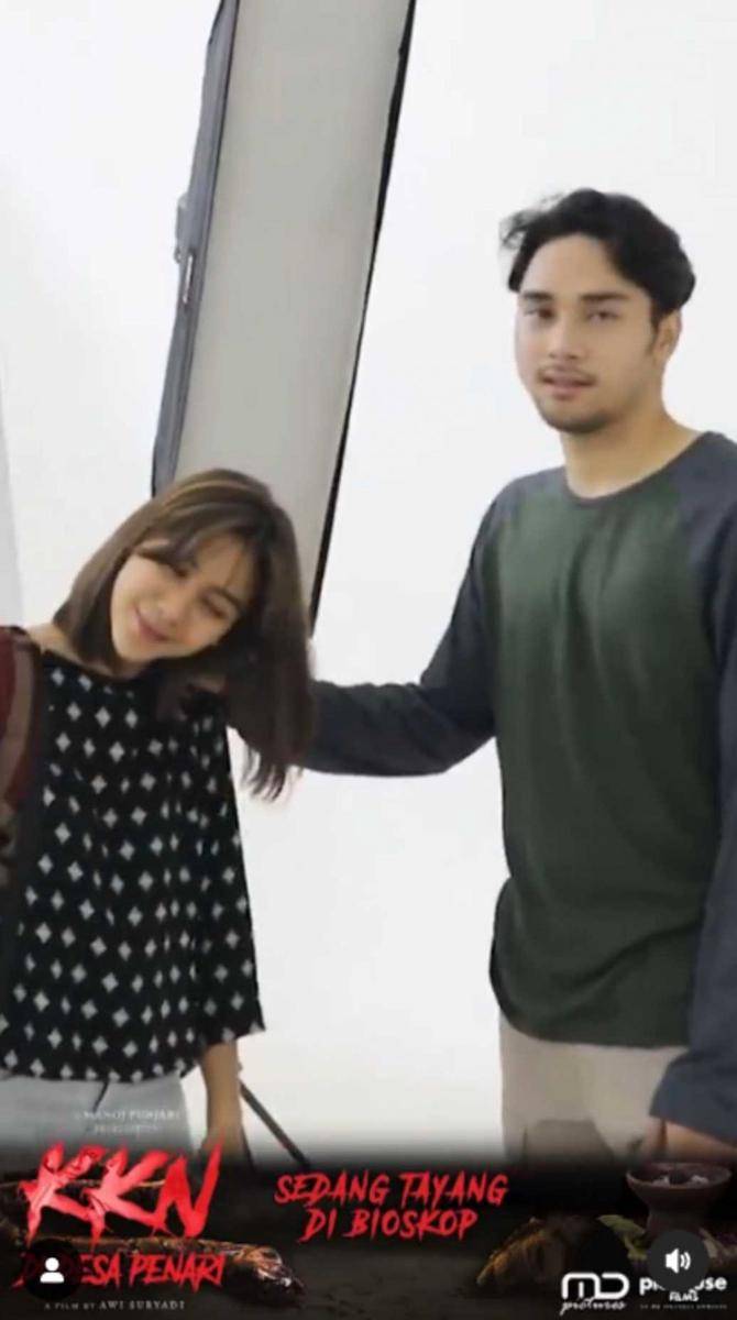 Adinda Thomas dan Megantara (Instagram.com/kknmovie/)