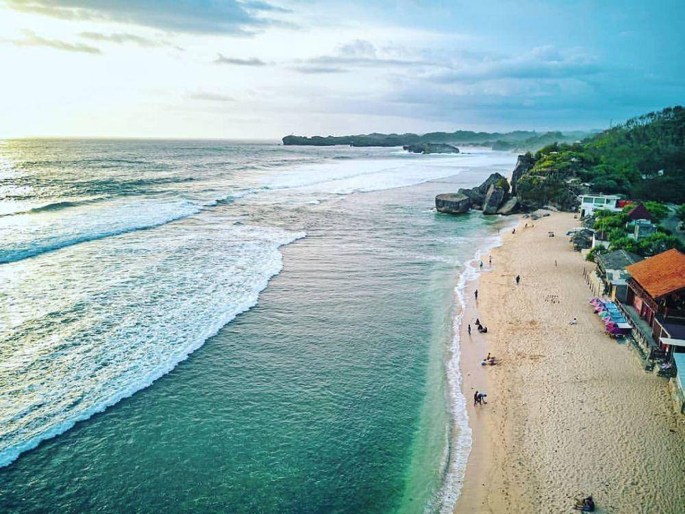 potret Pantai Indrayanti (instagram.com/Jogjaku)