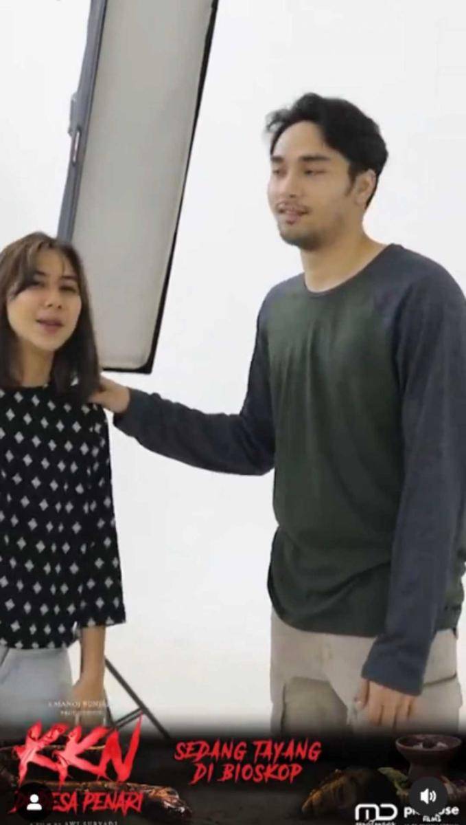 Adinda Thomas dan Megantara (Instagram.com/kknmovie/)
