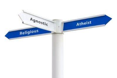 ilustrasi perbedaan atheis dan agnostik (dok. Universal Live Church)