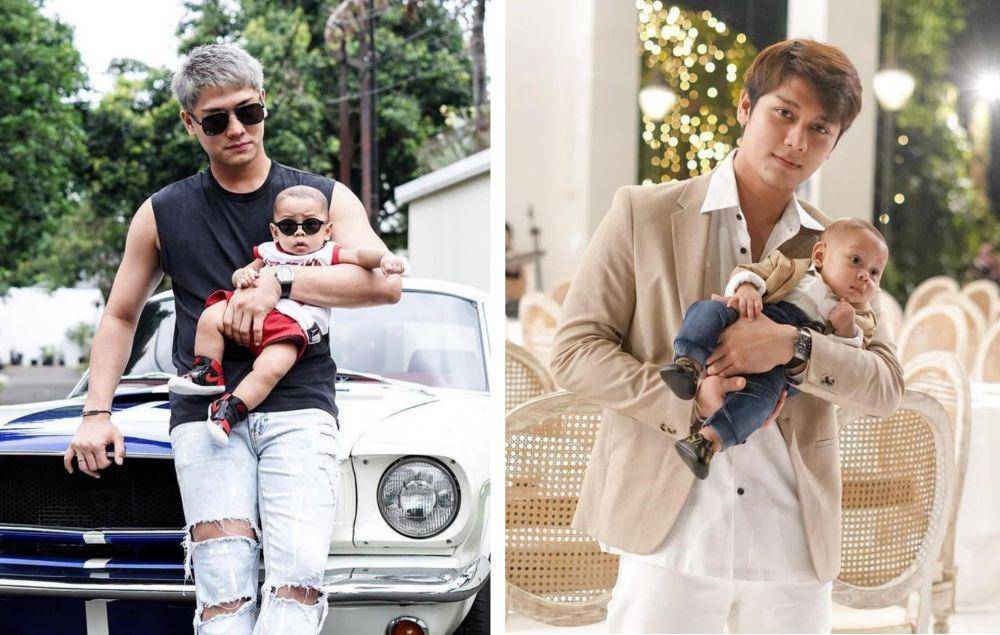 potret Rizky Billar dan buah hati (instagram.com/rizkybillar)