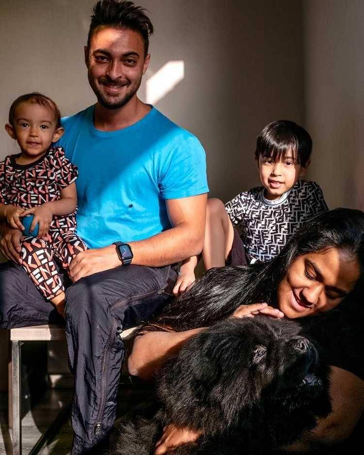 keluarga Aayush Sharma (instagram.com/aaysharma)