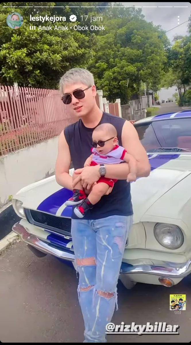 potret Rizky Billar (instagram.com/lestykejora)
