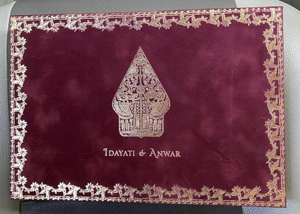 Undangan pernikahan Idayati dan Anwar Usman (Dok. IDN Times/bt)