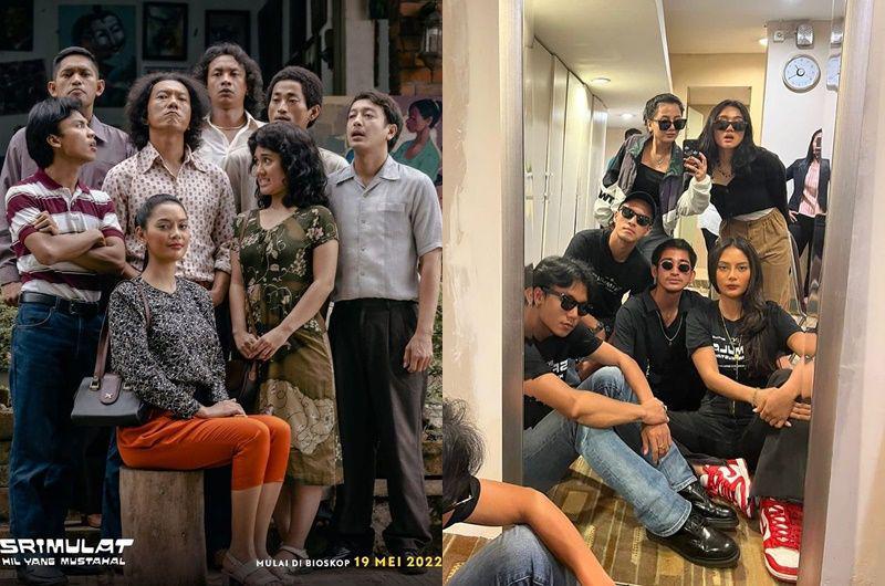 10 Potret Hangat Pemain Film Srimulat yang Bak Keluarga