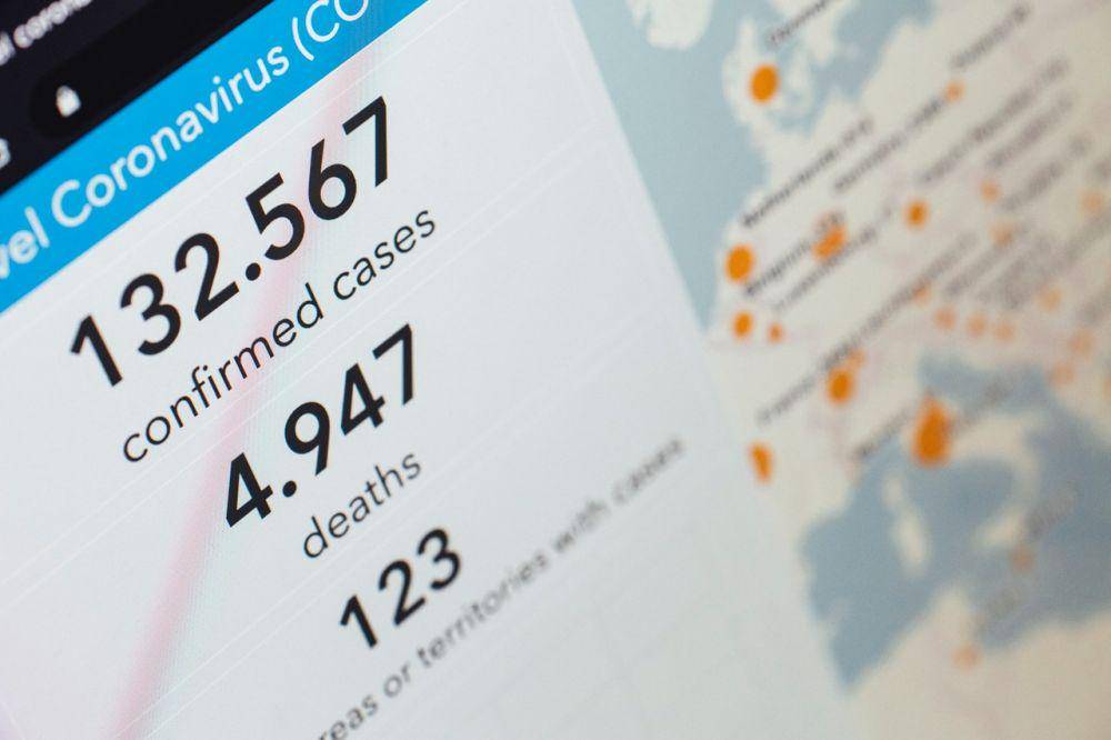 ilustrasi data statistik covid (Markus Spiske/Pexels)