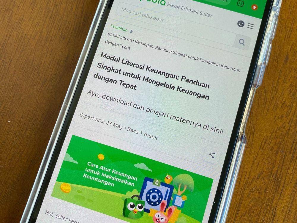 Tokopedia Bersama BI dan OJK Luncurkan Modul Literasi Keuangan untuk UMKM Indonesia (dok. Tokopedia)