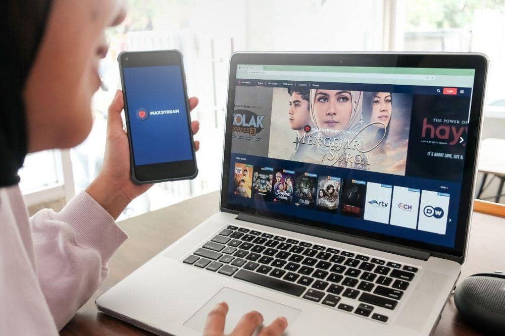 Beberapa konten orisinal unggulan MAXstream mampu menembus pasar internasional. (Dok. Telkomsel).