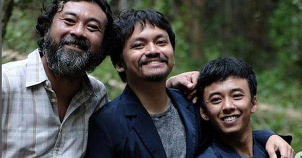 Para pemeran karakter Pak Prabu, Anton dan Wahyu ( Dok. instagram.com/fajar_nugra/ )