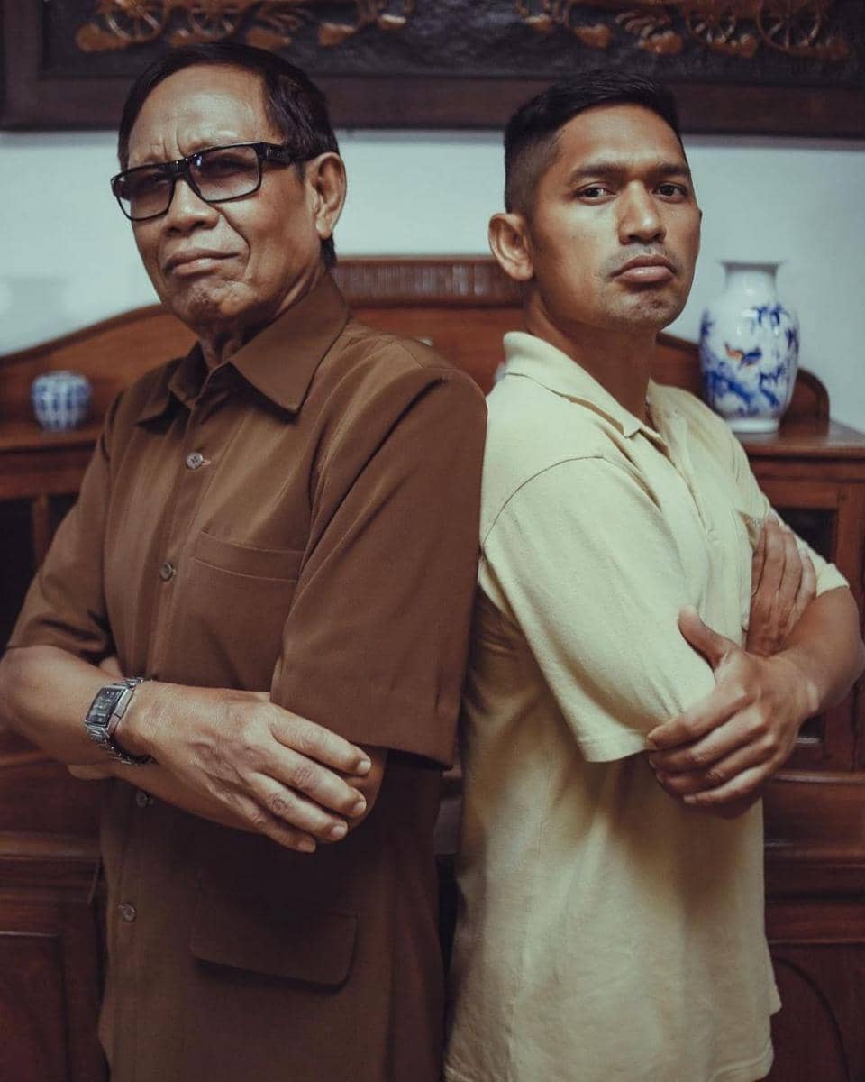 Ibnu Jamil dan Tarzan (instagram.com/ibnujamilo)