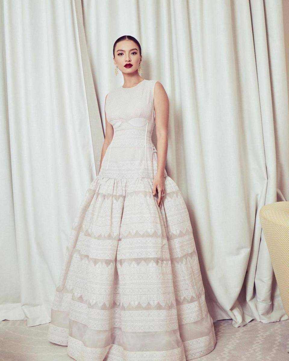Raline Shah di red carpet Cannes Film Festival 2022. (instagram.com/ralineshah)