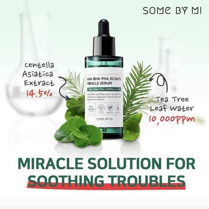 Some By Mi 30 Days Miracle Serum Tea Tree AHA BPA PHA (shopee.co.id)