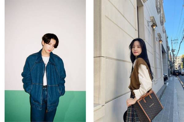 Jungkook BTS ( instagram.com/bts.bighitofficial/ ) | Lee Yoo Bi ( instagram.com/yubi_190/ )