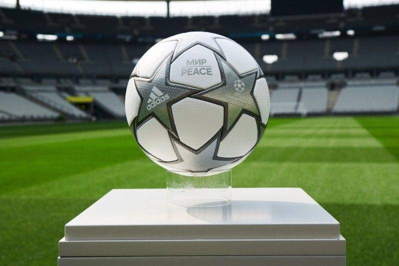 Bola spesial Adidas yang dipakai di final Liga Champions / Twitter @ChampionsLeague
