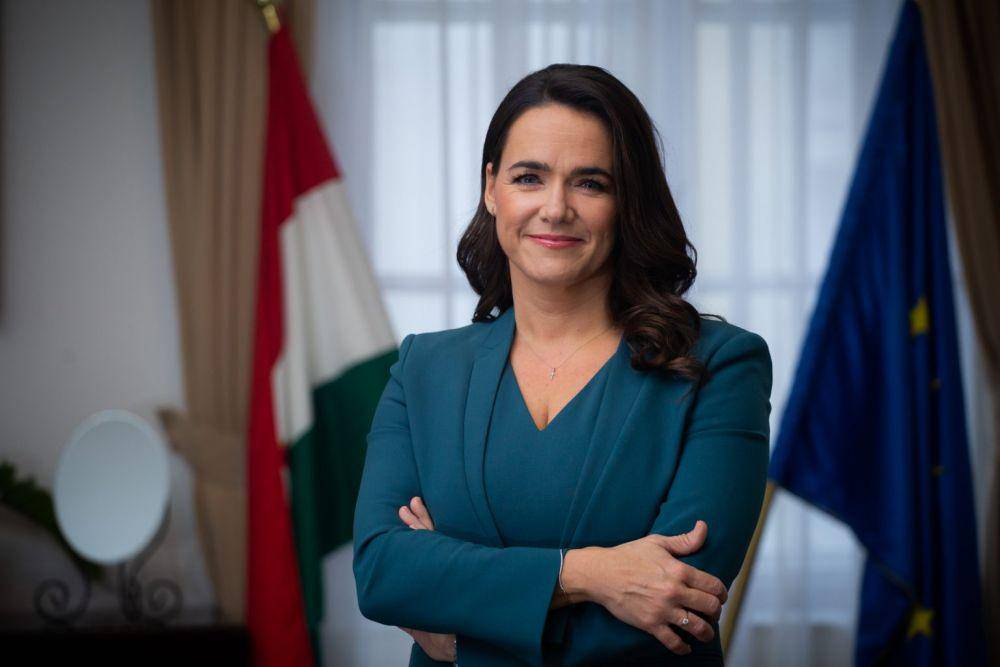 Presiden Hungaria, Katalin Novák. (twitter.com/AndrovicPpc)
