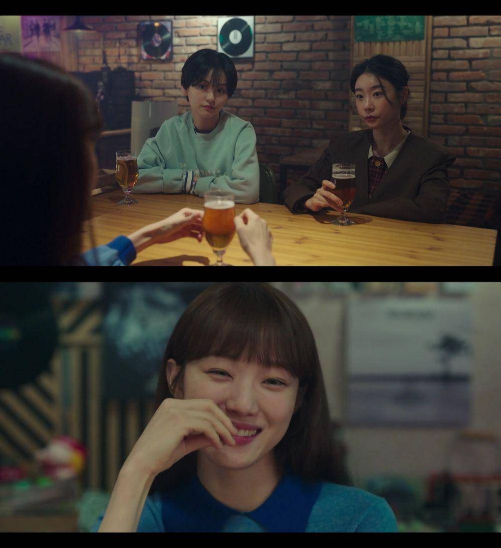 Kim Yoon Hye, Park So Jin, dan Lee Sung Kyung di drama Shooting Stars (Dok. VIU/Shooting Stars)