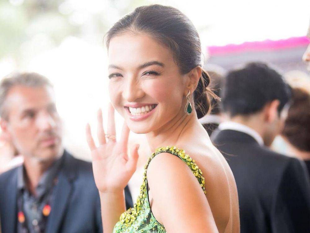 Raline Shah di red carpet Cannes Film Festival 2022. (instagram.com/ralineshah)