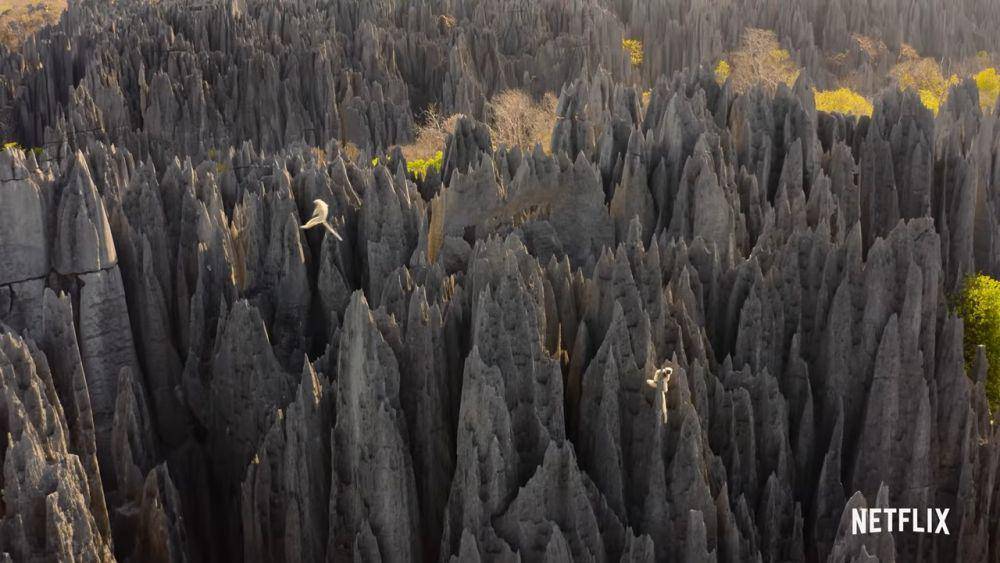 Taman Nasional Tsingy de Bemeraha di Madagaskar (dok. Netflix/Our Great National Parks)