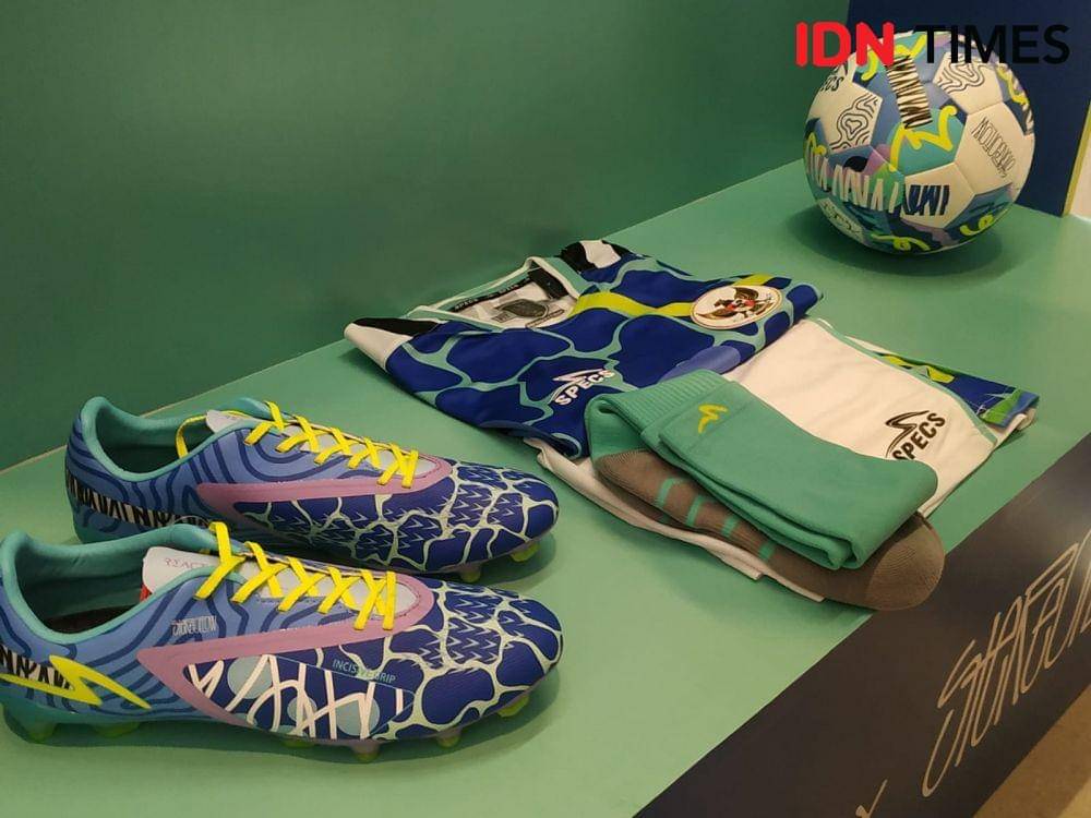 Peluncuran produk baru Specs, bekerja sama dengan Streetflow. (IDN Times/Sandy Firdaus)