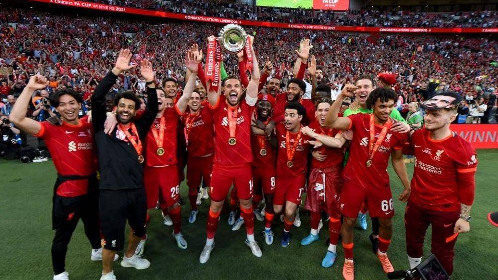 Liverpool menjuarai Piala FA 2021/2022. (instagram.com/liverpoolfc)