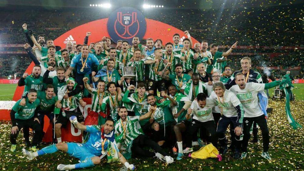 Real Betis menjuarai Copa del Rey 2021/2022. (instagram.com/realbetisbalompie)