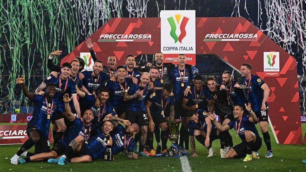 Inter Milan menjuarai Coppa Italia 2021/2022. (instagram.com/inter)