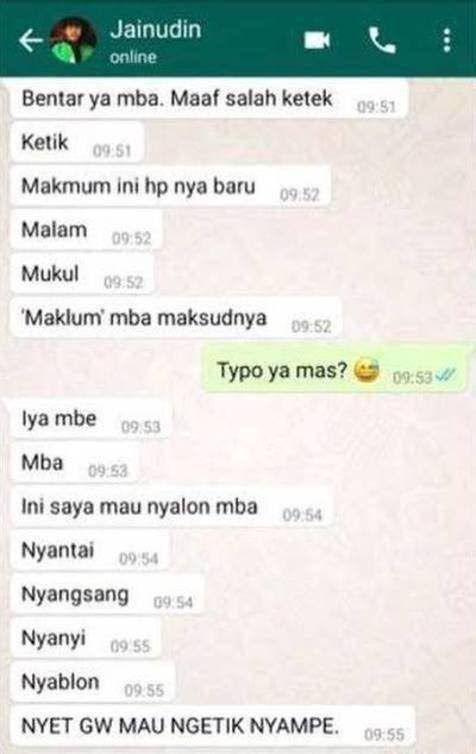 chat kocak ojek online typo (twitter.com/freceh)
