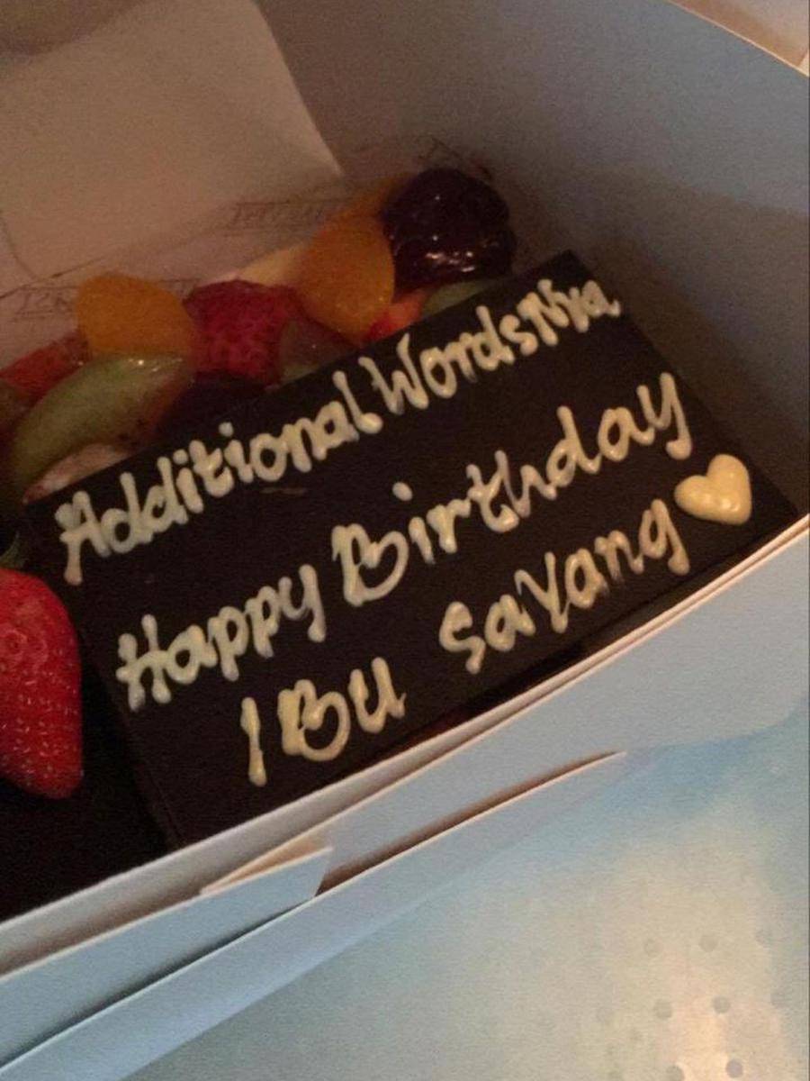 tulisan kocak di kue ulang tahun (instagram.com/recehanig)