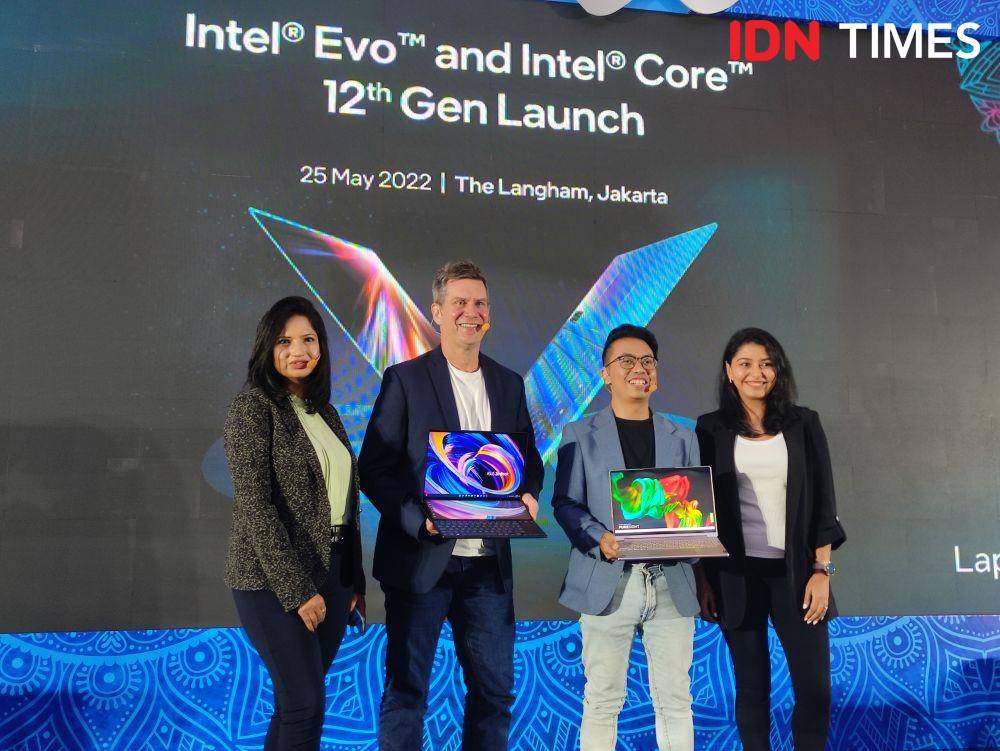 peluncuran prosesor Intel Gen. 12 dan Intel Evo edisi ke-3 (IDN Times/Alfonsus Adi Putra)