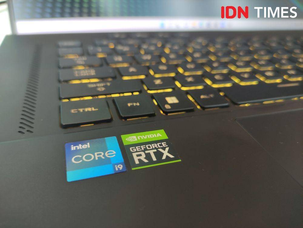 laptop dengan prosesor Intel i9 Gen. 12 (IDN Times/Alfonsus Adi Putra)