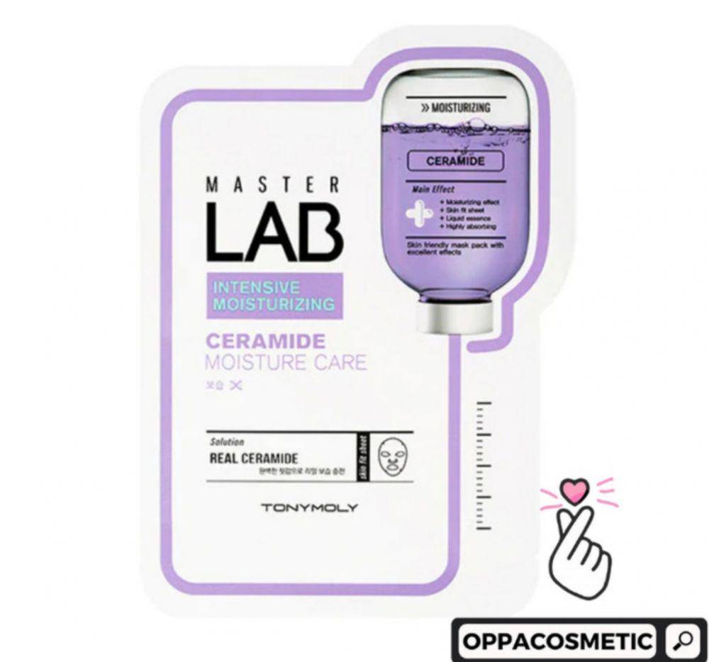 Tony Moly Master Lab Ceramide Sheet Mask (tokopedia.com/Oppacosmetic)