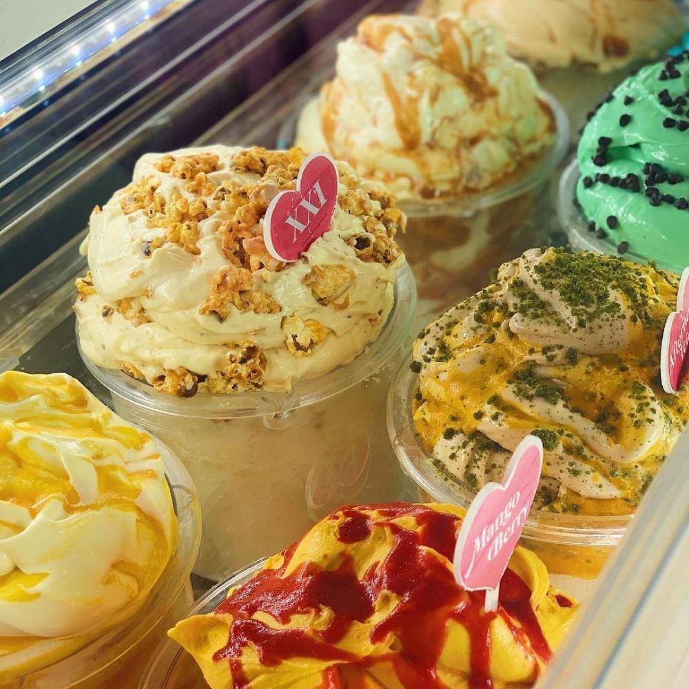 potret beberapa rasa gelato dari d'Lafaveli (instagram.com/dlafaveli.id)