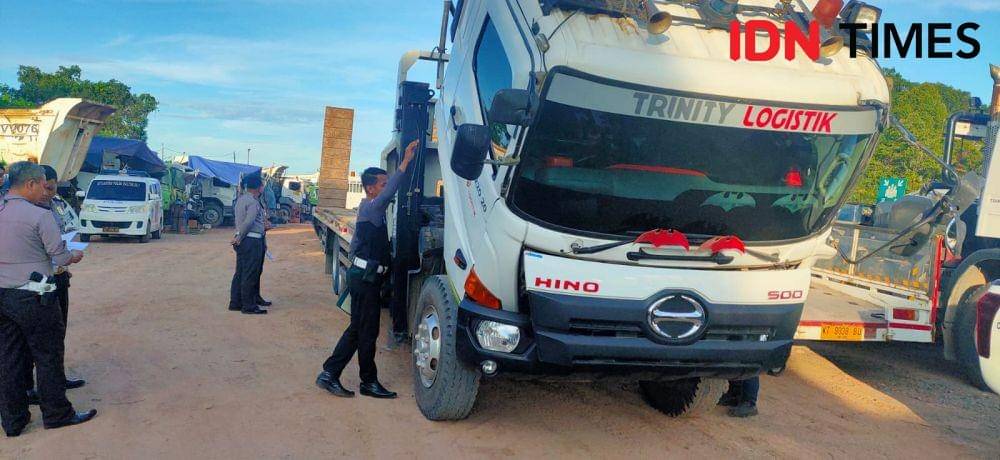 Ramp Check Transportasi Umum di Kalimantan Timur. (IDN Times/Hilmansyah)