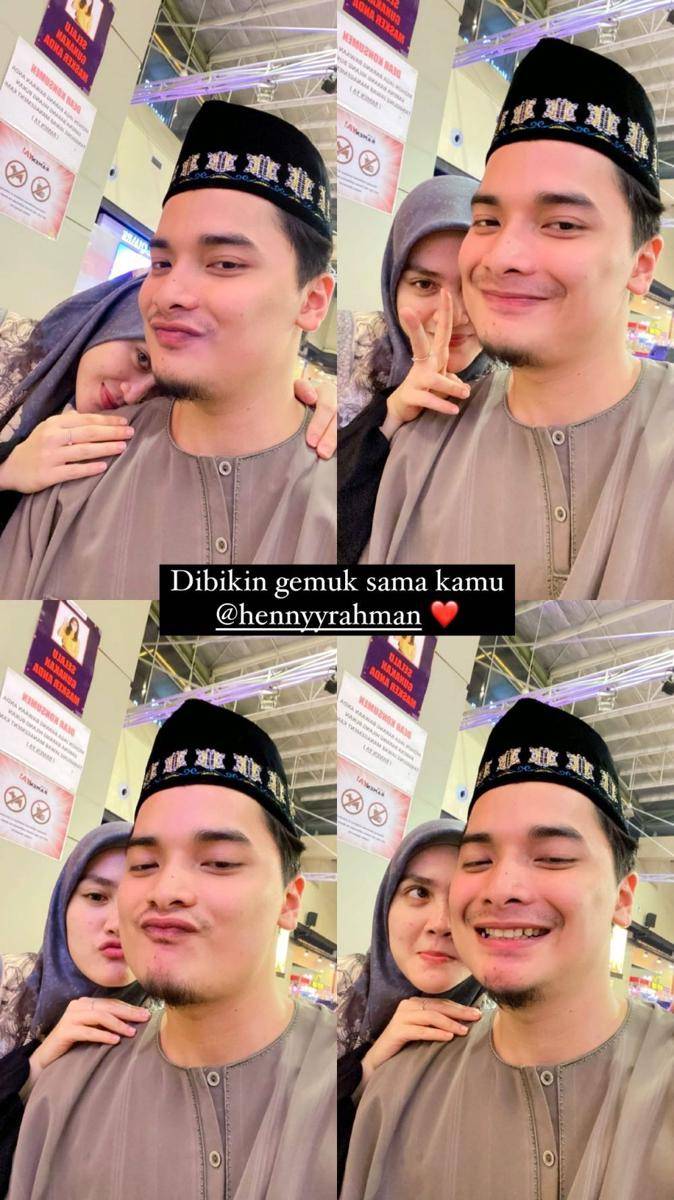 Henny Rahman umumkan kehamilan (Instagram.com/alvin_411/)