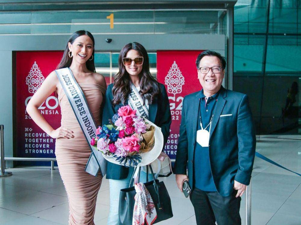 Harnaaz Sandhu, Miss Universe 2021, tiba di Indonesia (instagram.com/officialputeriindonesia)